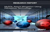 MySQL Attack Mitigation Using Deception Technology