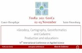 Geodesy, Cartography, Geoinformatics and Cadastre.