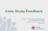 Case Study Feedback and - Home - WSLHD
