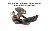 BASIC OBI ABATA DIVINATION - Libro Esoterico