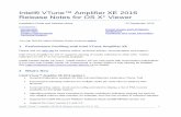 Intel® VTune™ Amplifier XE 2016 Release Notes for OS X* OS