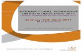 INTERNATIONAL WORKSHOP ON EXOSOMES (IWE) 2011