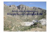 Applied Chemical Magnesias Corporation