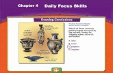 Chapter 4 Daily Focus Skills