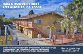 4315 S HOOVER STREET LOS ANGELES, CA 90037
