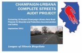 CHAMPAIGN-URBANA COMPLETE STREETS AUDIT PROJECT