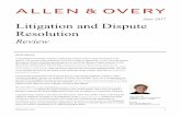 June 2017 Litigation and Dispute Resolution