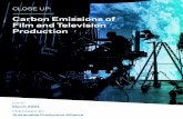 Carbon Emissions of Film and Television Production