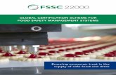 Global CertifiCation SCheme for food Safety manaGement SyStemS