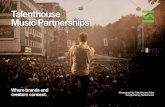 Talenthouse Music Partnerships