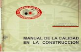 MANUAL DE LA CALIDAD EN LA CONSTRUCCION