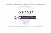 ALWD/LWI Legal Writing Survey, 2019-2020 Report of the ...