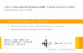 CDFA BNY MELLON DEVELOPMENT FINANCE WEBCAST SERIES ...