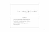 Linear Programming: The Simplex Method - KSU