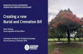 Creating a new Burial & Cremation Bill