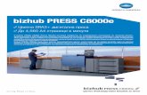 bizhub PRESS C8000e - Konica Minolta