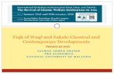 Fiqh of Waqf and Zakah: Classical and Contemporary ...
