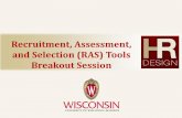 Recruitment, Assessment, and Selection (RAS) Tools ...