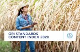 Tetra Pak GRI standards content index 2020