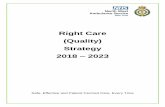 Right Care (Quality) Strategy - NWAS