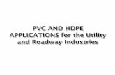 PVC AND HDPE APPLICATIONS