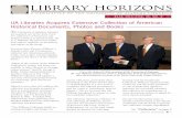 Library Horizons Newsletter Fall 10