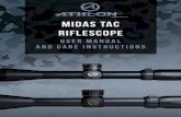 MIDAS TAC RIFLESCOPE - Athlon Optics