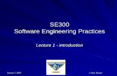 SE300 Software Engineering Practices