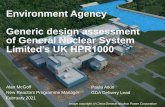 Environment Agency Generic design assessment of General ...