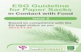 ESG Guideline for Paper Sacks - eurosac.org