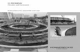 Circular wall formwork Instructions for assembly and use