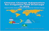 Climate Change Adaptation for Irrigation and Drainage in Asia
