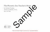 The Phonetic Zoo Teacher’s Notes - IEW