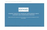 EGMONT GROUP OF FINANCIAL INTELLIGENCE UNITS SUPPORT …