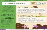 Kinder Keeper - California Science Center
