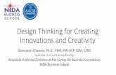 Design Thinking for Creating Innovations and Creativity