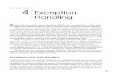 CHAPTER Exception Handling - TFZR