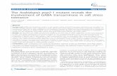 RESEARCH ARTICLE Open Access Arabidopsis pop2-1 mutant ...