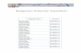 Bulgarian Antarctic Gazetteer