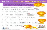 Verbs in The Lion and the Mouse - kidsacademy.mobi