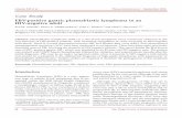 EBV-positive gastric plasmablastic lymphoma in an HIV ...