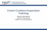 Crash Cushion Inspection Training