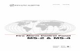 Fire Alarm Control Panel MS-2 & MS-4 - seisecurity.com