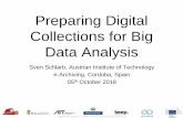 Preparing Digital Collections for Big Data Analysis