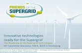 Innovative technologies ready for the Supergrid