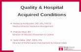 Quality & Hospital Acquired Conditions