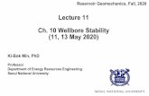 Lecture 11 Ch. 10 Wellbore Stability (11, 13 May 2020)