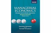 Managerial Economics in a by Dominick Salvatore