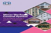 Minor Works Control System - Buildings Department