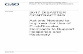 GAO-19-281, 2017 Disaster Contracting: Actions Needed to ...